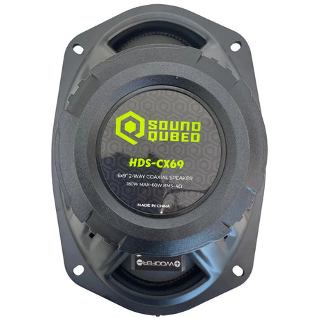 SoundQubed HDS Series 6x9" Coaxial 3-way Speakers (Pair)