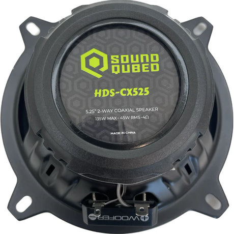 SoundQubed HDS Series 5.25" Coaxial 2-way Speakers (pair)