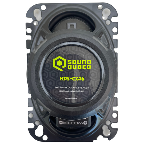 SoundQubed HDS Series 4x6" Coaxial 2-way Speakers (Pair)