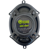 SoundQubed HDS Series 5x7" Coaxial 2-way Speakers (Pair)