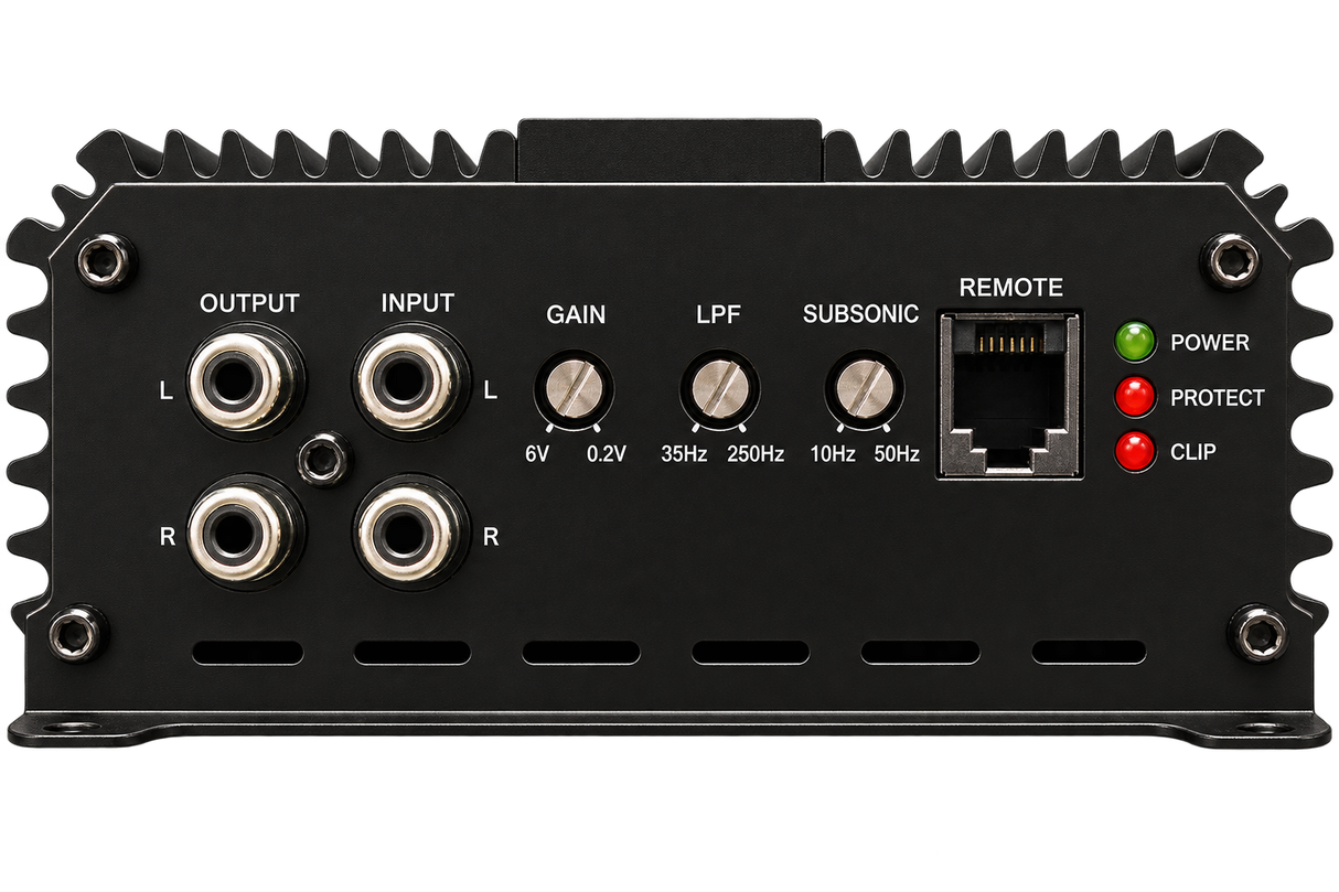 Ruthless Audio Ruthless Audio 1500.1 Micro 1,500 Watt Monoblock Amplifier - Car Audio