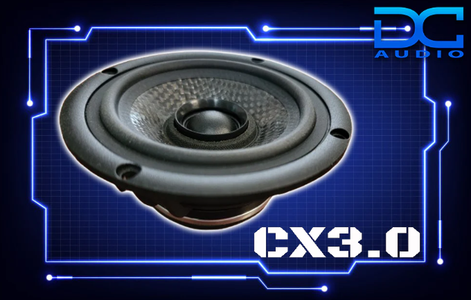DC Audio 3.0" Coaxial Speakers DC-3.0CX