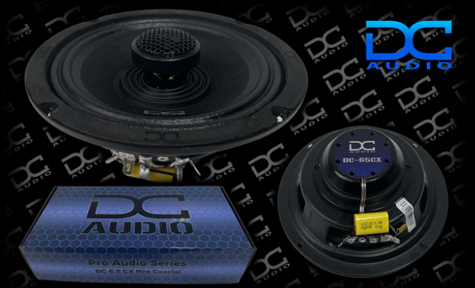 DC Audio 6.5" Coaxial Speakers DC-65CX