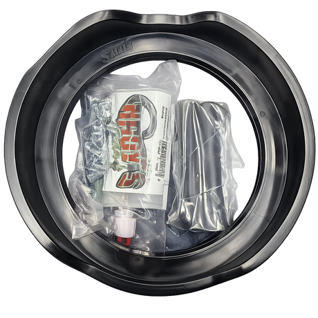 Nagy's Customs Nagy's Customs 10″ Harley Davidson Subwoofer / MidBass Adapter Rings (Pair) 1998-Current - Car Audio