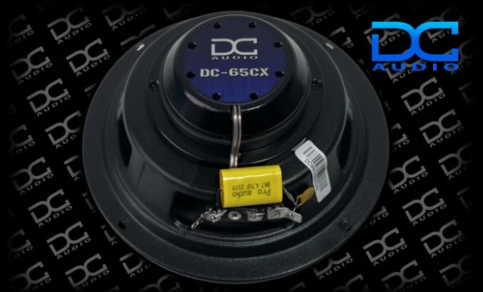 DC Audio 6.5" Coaxial Speakers DC-65CX