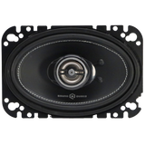 SoundQubed SoundQubed HDS Series 4x6" Coaxial 2-way Speakers (Pair) - Car Audio