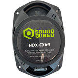 SoundQubed HDX Series 6x9" Coaxial 2-way Speakers (pair)