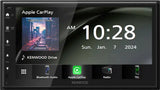 Kenwood Kenwood - DMX4710S 6.8" Multimedia Receiver with wired Apple CarPlay and Android Auto - Car Audio