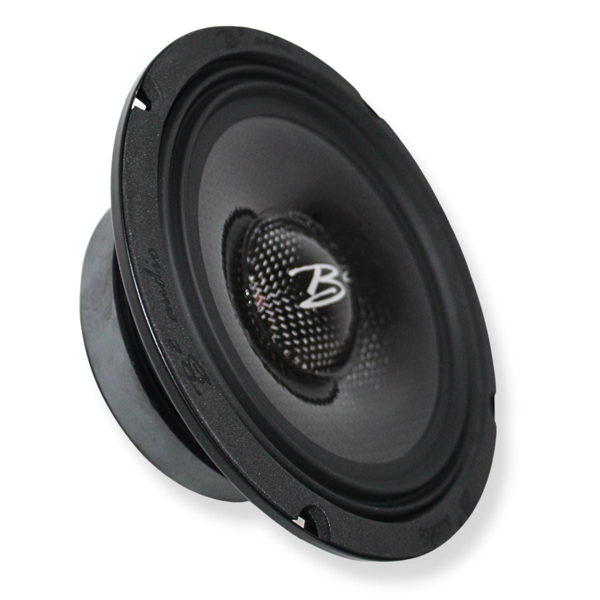 B2 Audio 6.5"  Carbon Fiber Marine, Motorcycle, Powersports, 4-Ohm Shallow Mount Speakers, Sold in pairs RAGE6CFM