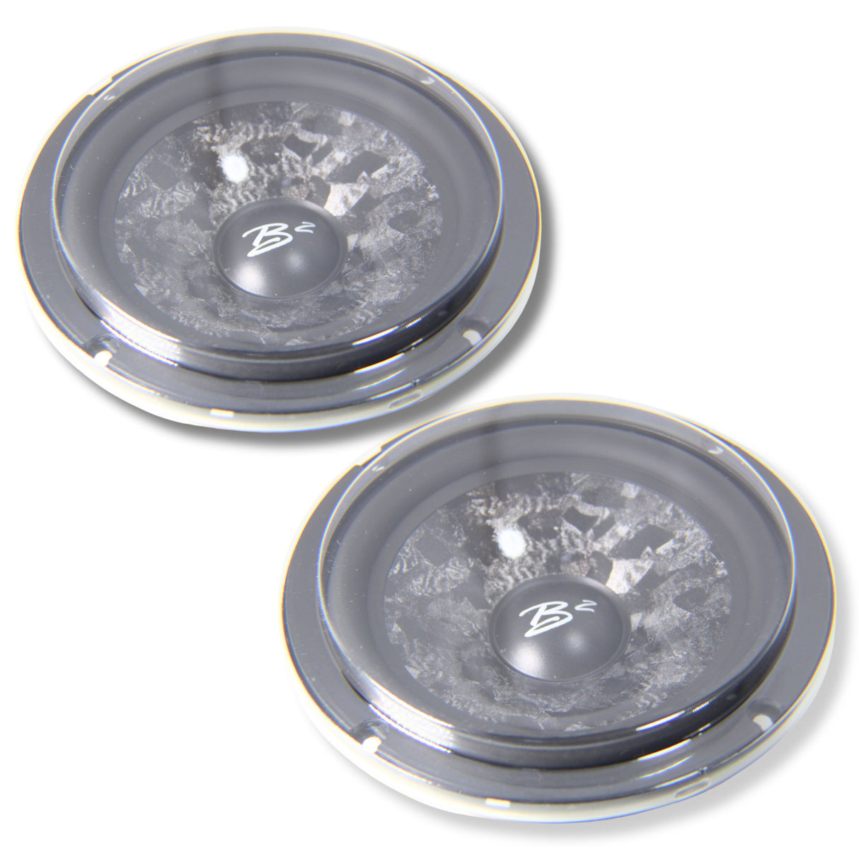 B2 Audio RIOT Series V2 6.5" 100 Watt RMS 4-Ohm Component Set With 1" Wide Band Tweeter & Crossover RIOT61