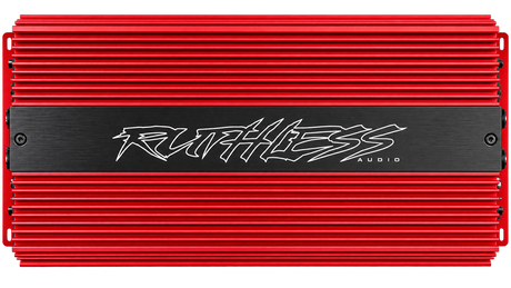 Ruthless Audio Ruthless Audio 5000.2 Red 2 Channel Amplifier - Car Audio
