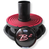 B2 Audio RageXL 12" Re-cone Kit Drop 1-Ohm 3" Coil Carbon Fiber