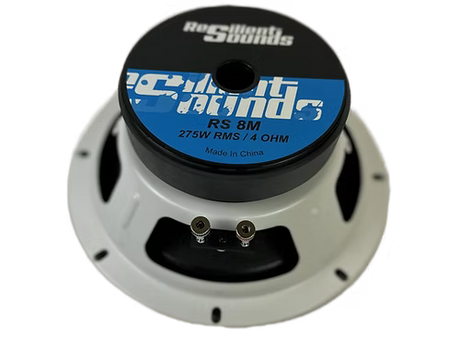 Resilient Sounds RS 8M 8" Pro Audio Midrange Loudspeaker (single)