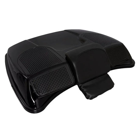 Saddle Tramp Saddle Tramp Tour-Pak Style Lid with Speaker Adapters - Fits Select Harley Davidson 2014-2023.5 BC-TP6914U - Car Audio