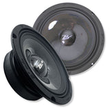 B2 Audio 8"  Carbon Fiber Marine, Motorcycle, Powersports, 4-Ohm Shallow Mount Speakers, Sold in pairs RAGE8CFM