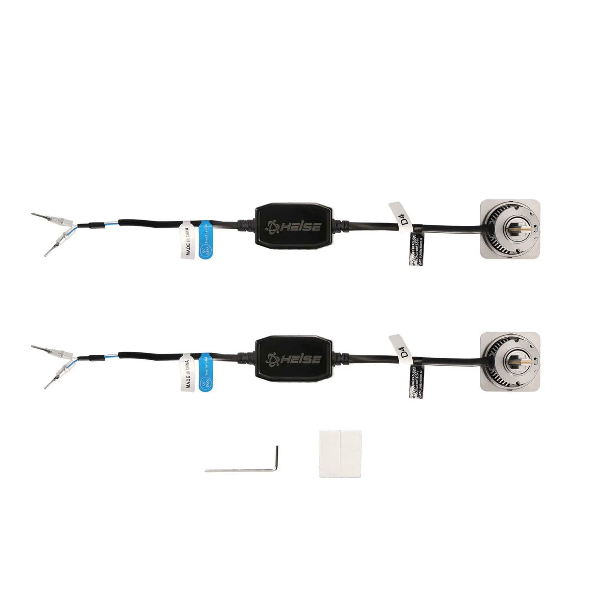 Heise Pro Series LED Bulbs - Fits D4S, D4R