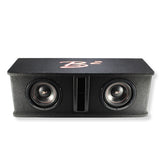 B2 Audio Dual 8" 800W Peak Dual 2 Ohm Vented Loaded Subwoofer Enclosure DVPE28
