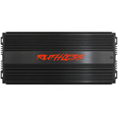 Ruthless Audio Ruthless Audio 7500.1 Black 7,500 Watt Monoblock Amplifier - Car Audio