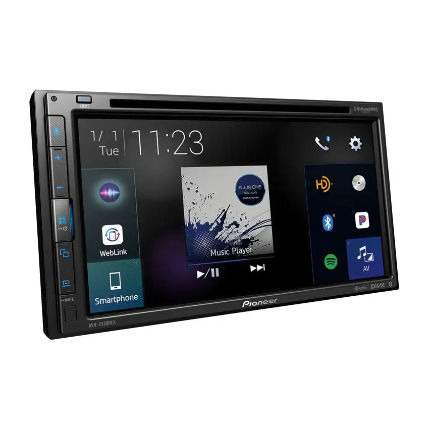 Pioneer Pioneer AVH-2550NEX 6.8" Capacitive Multimedia DVD Receiver Carplay/Android Auto - Car Audio