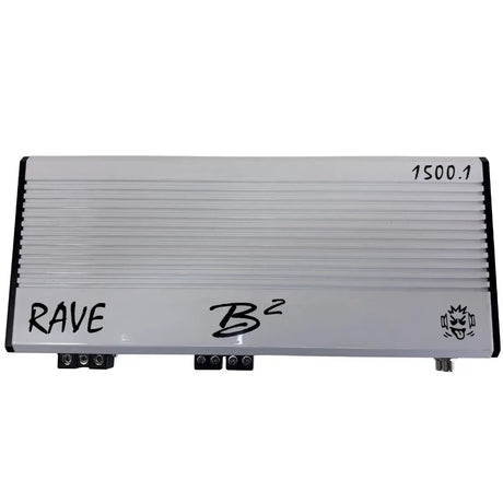 B2 Audio Dealer RAVE Series 1500 Watt RMS 1 Ohms Monoblock Class-D Car Audio Amplifier - Car Audio