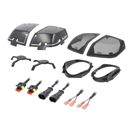 Saddle Tramp Saddle Tramp CUT-IN SADDLEBAG LIDS - FITS HARLEY-DAVIDSON 2014-2023.5 BC-HDC69-2 - Car Audio