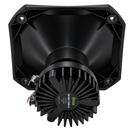 SoundQubed SoundQubed SQ-HDC-1HDP-8 4.5" Horn Diffuser + 1" Phenolic Driver (each) - Car Audio