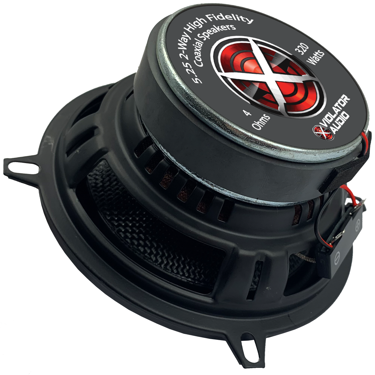 Violator Audio VA-5252 5.25" Coaxial Speakers (pair)