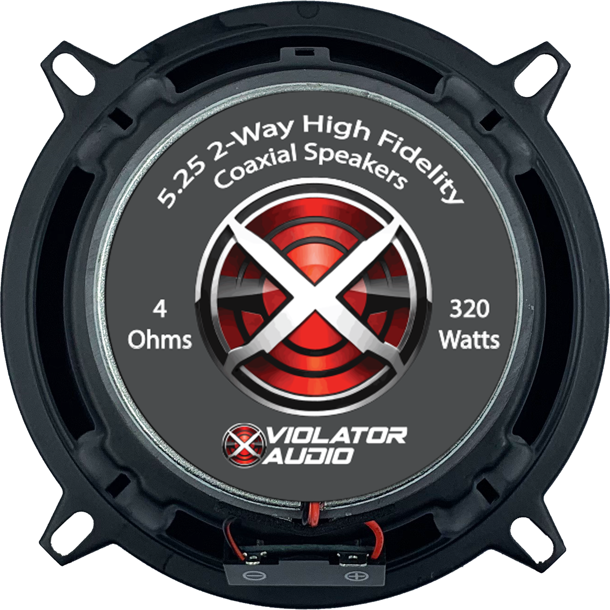 Violator Audio VA-5252 5.25" Coaxial Speakers (pair)