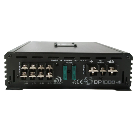 Massive Audio BP1000.4v2 4-Channel Amplifier