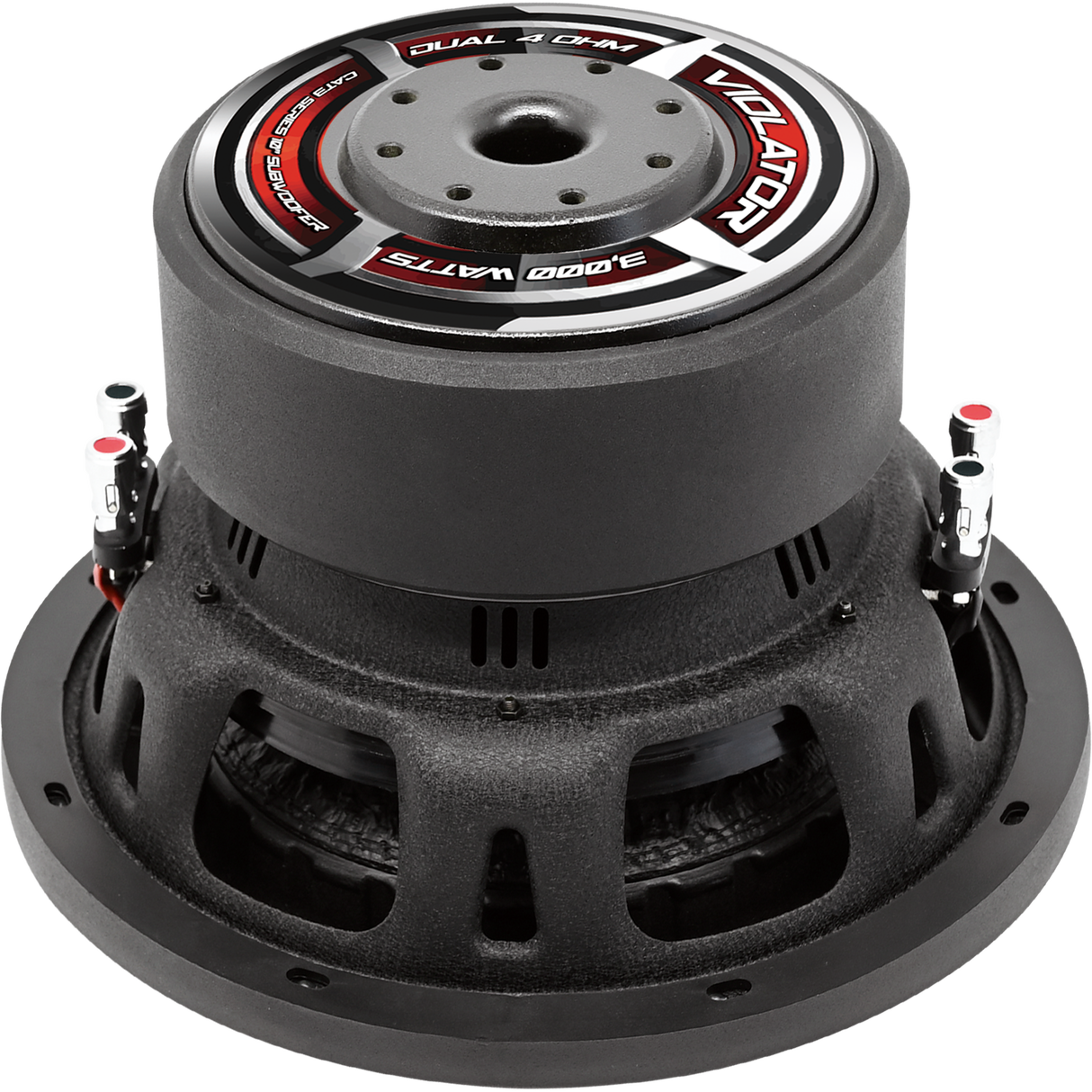 Violator Audio CATegory 3 Series 10" Subwoofer Dual 4 Ohm