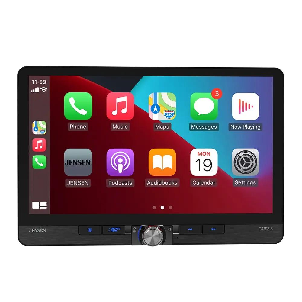 Jensen CAR1215 11.6″ Touchscreen Receiver | Wireless CarPlay, Android Auto