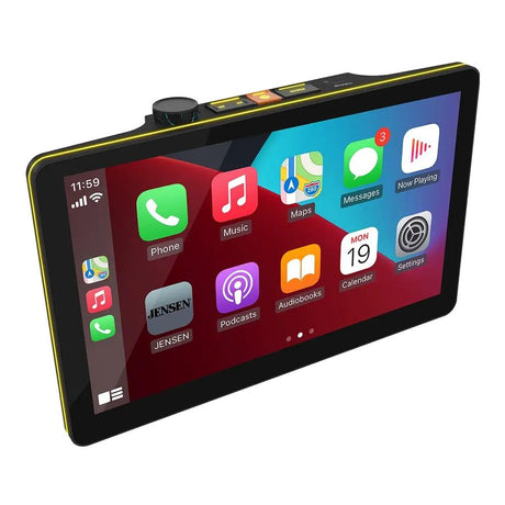 Jensen CAR12TC Car Stereo Multimedia Touchscreen Receiver