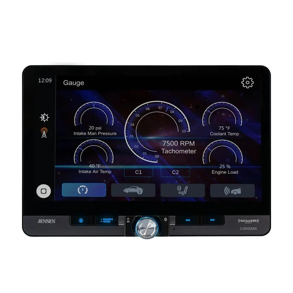 Jensen 10.1” LED Backlit Touchscreen Car Radio/AV Receiver – CAR140MW