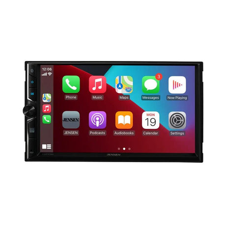 Jensen CAR723W-BC 7” Touchscreen Receiver with Backup Camera
