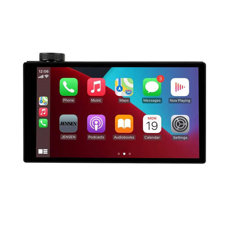 Jensen CAR7TC Car Stereo 7" Touchscreen Double DIN Media Receiver