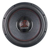 Massive Audio H124X - 12" 2000 Watts RMS Dual 4 Ohm 3" V.C. Mega Subwoofer