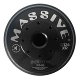 Massive Audio H124XR - 12" 3000 Watts RMS Dual 4 Ohm 4" V.C. Mega 70 Lbs. Subwoofer