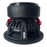 Massive Audio H124XR - 12" 3000 Watts RMS Dual 4 Ohm 4" V.C. Mega 70 Lbs. Subwoofer