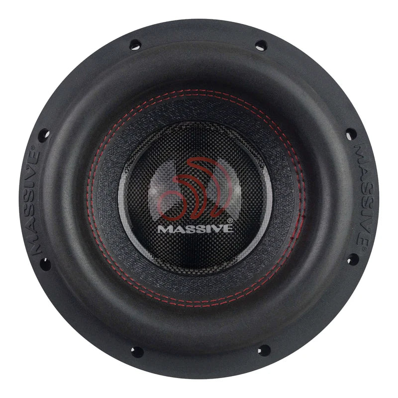 Massive Audio H84XR - 8" 1000 Watts RMS Dual 4 Ohm 2.5" V.C. Subwoofer