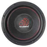 Massive Audio HIPPOXLR Dual 2 Ohm 15" Subwoofer