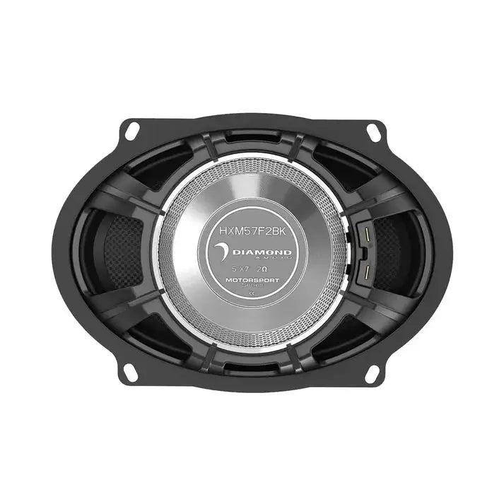 Diamond Audio dIAMOND aUDIO 5"x7" 2-Way Harley-Davidson® Direct Replacement Speakers (2Ω)- HXM57F2BK - Car Audio
