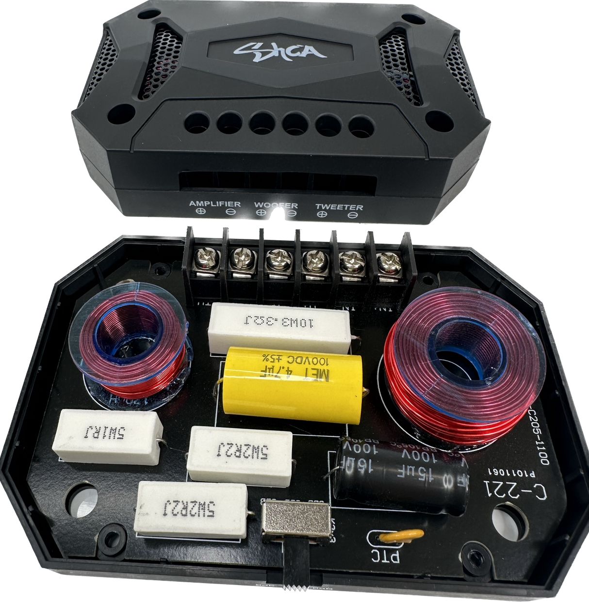 Sky High C6C 6.5" 2-way Component Speakers w/ Glass Fiber Cone