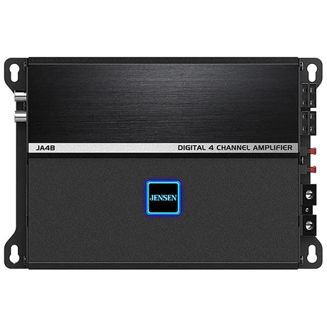 Jensen 740W Class D 4-Channel Amp with Bluetooth App JA4B