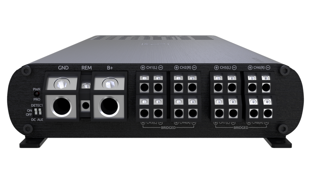 Wāvtech link1400.8plus 1400 Watt 8-Channel Amplifier