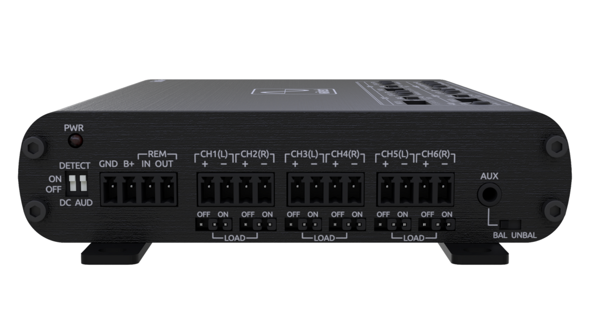 Wāvtech link6+ 6-Channel LOC w/autoBASS, Matrix Summing and Remote
