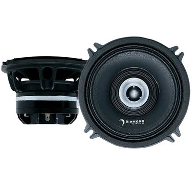 Diamond Audio Diamond Audio 5.25" MP Series 2-Way Full-Range Coaxial Speaker w/1" Horn Tweeter (4Ω) - MP525 - Car Audio