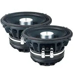 Diamond Audio Diamond Audio 5.25" MP Series 2-Way Full-Range Coaxial Speaker w/1" Horn Tweeter (4Ω) - MP525 - Car Audio