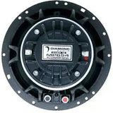 Diamond Audio Diamond AUdio 6.5" MP Series 2-Way Full-Range Coaxial Speaker w/1" Horn Tweeter (2Ω) - MP652 - Car Audio