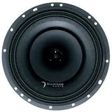 Diamond Audio Diamond Audio 6.5" MP Series 2-Way Full-Range Coaxial Speaker w/1" Horn Tweeter (4Ω) - MP654 - Car Audio