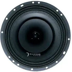 Diamond Audio Diamond AUdio 6.5" MP Series 2-Way Full-Range Coaxial Speaker w/1" Horn Tweeter (2Ω) - MP652 - Car Audio
